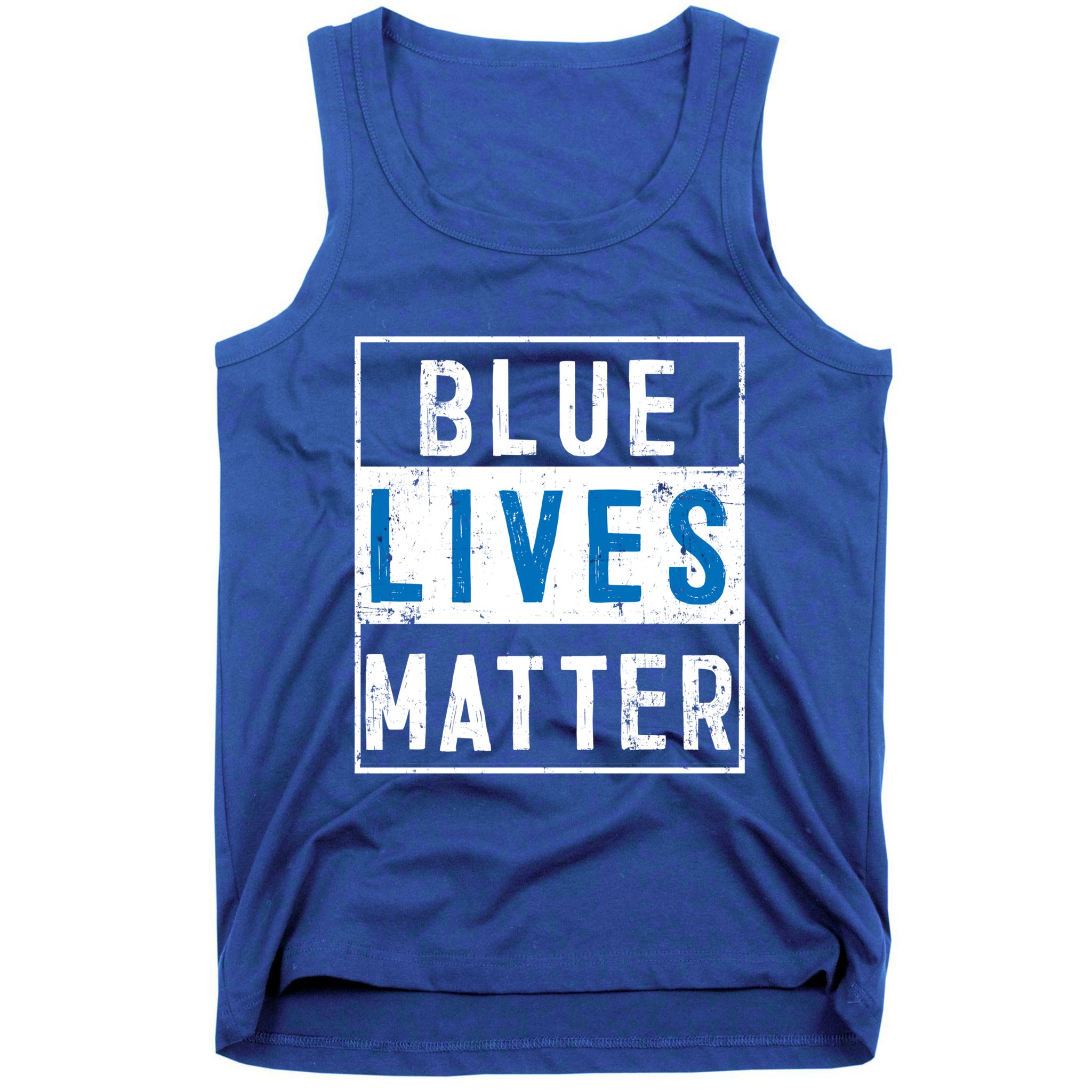 Blue Lives Matter Funny Police Officer Supporter Gift Great Gift Tank Top