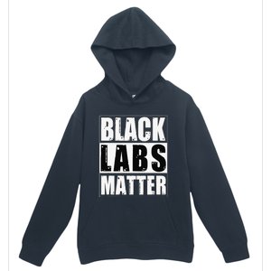 Black Labs Matter Funny Labrador Dog Lover Humor Urban Pullover Hoodie