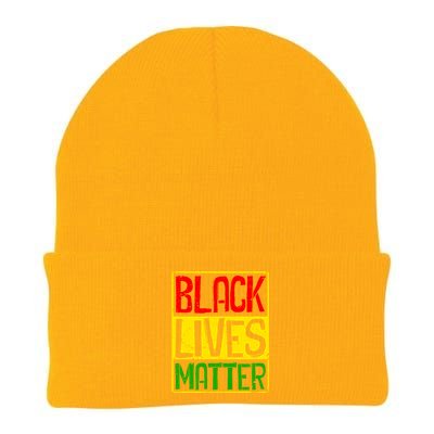 Black Lives Matter Blm Melanin Hu Rights Juneteenth Gift Knit Cap Winter Beanie