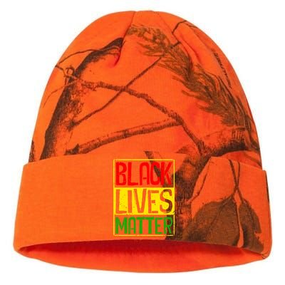 Black Lives Matter Blm Melanin Hu Rights Juneteenth Gift Kati Licensed 12" Camo Beanie