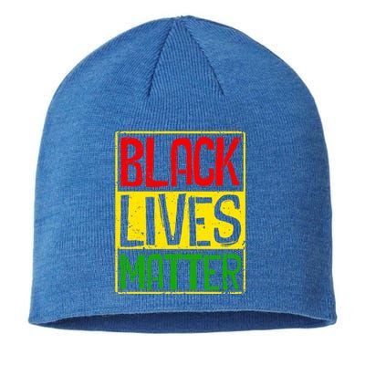 Black Lives Matter Blm Melanin Hu Rights Juneteenth Gift Sustainable Beanie