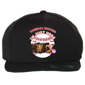 Baseball Lover Meaningful Gift Wool Snapback Cap