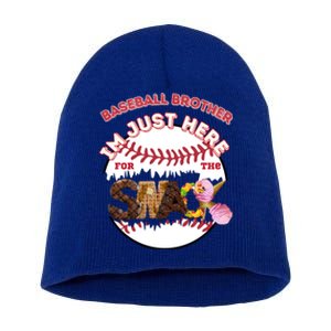 Baseball Lover Meaningful Gift Short Acrylic Beanie