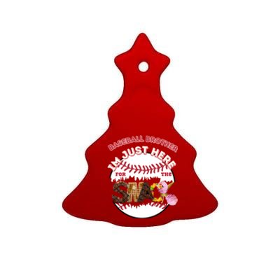 Baseball Lover Meaningful Gift Ceramic Tree Ornament