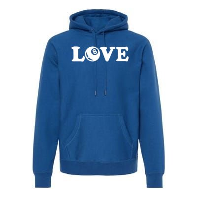 Billiards Love Meaningful Gift Premium Hoodie