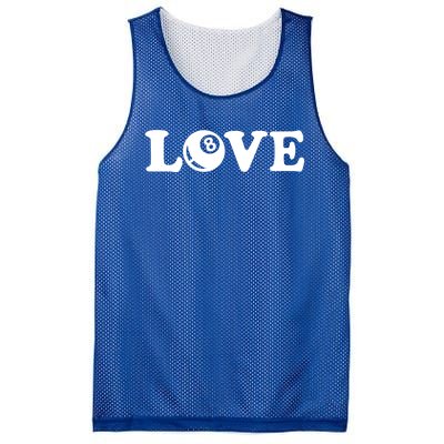 Billiards Love Meaningful Gift Mesh Reversible Basketball Jersey Tank