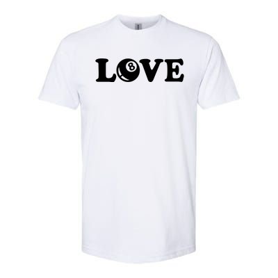 Billiards Love Meaningful Gift Softstyle® CVC T-Shirt