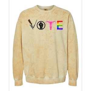 Black Lives Matter Vote LGBT Gay Rights Feminist Equality Colorblast Crewneck Sweatshirt