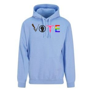 Black Lives Matter Vote LGBT Gay Rights Feminist Equality Unisex Surf Hoodie