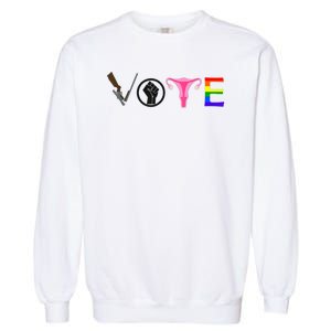 Black Lives Matter Vote LGBT Gay Rights Feminist Equality Garment-Dyed Sweatshirt