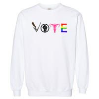 Black Lives Matter Vote LGBT Gay Rights Feminist Equality Garment-Dyed Sweatshirt