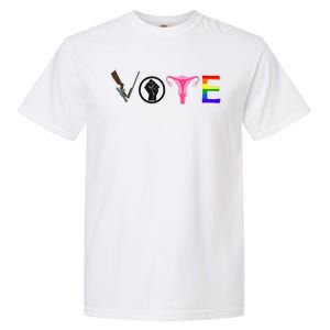 Black Lives Matter Vote LGBT Gay Rights Feminist Equality Garment-Dyed Heavyweight T-Shirt