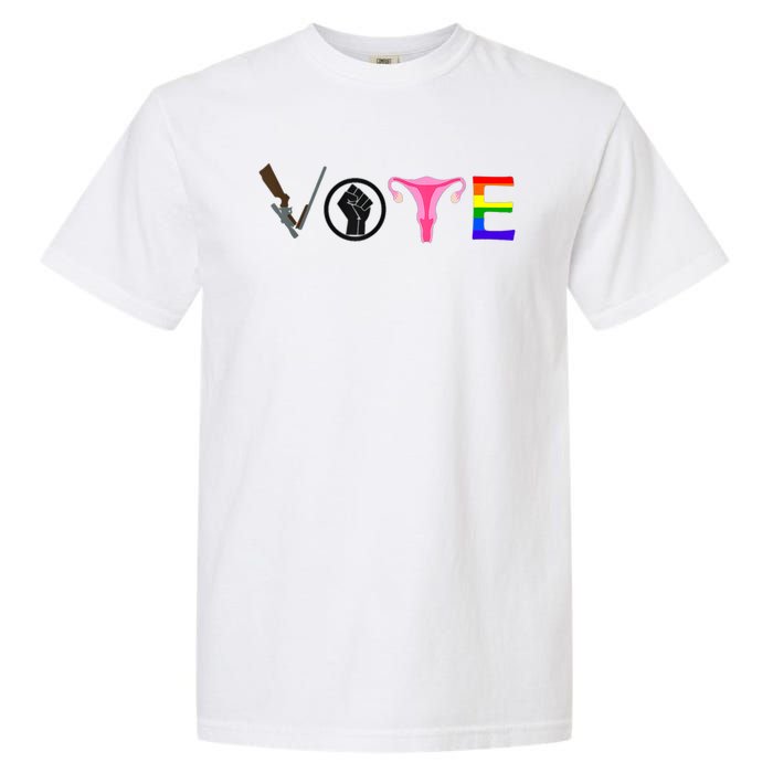 Black Lives Matter Vote LGBT Gay Rights Feminist Equality Garment-Dyed Heavyweight T-Shirt