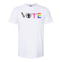 Black Lives Matter Vote LGBT Gay Rights Feminist Equality Softstyle CVC T-Shirt