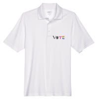 Black Lives Matter Vote LGBT Gay Rights Feminist Equality Men's Origin Performance Pique Polo