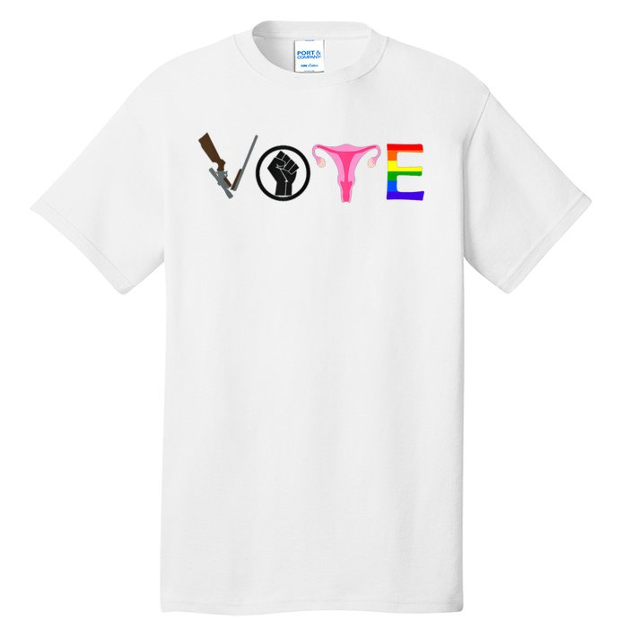 Black Lives Matter Vote LGBT Gay Rights Feminist Equality Tall T-Shirt