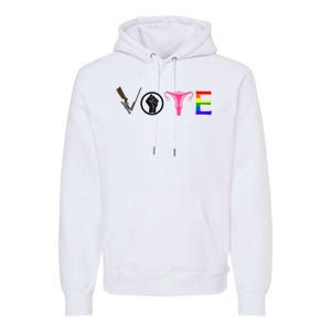 Black Lives Matter Vote LGBT Gay Rights Feminist Equality Premium Hoodie