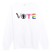 Black Lives Matter Vote LGBT Gay Rights Feminist Equality Premium Crewneck Sweatshirt