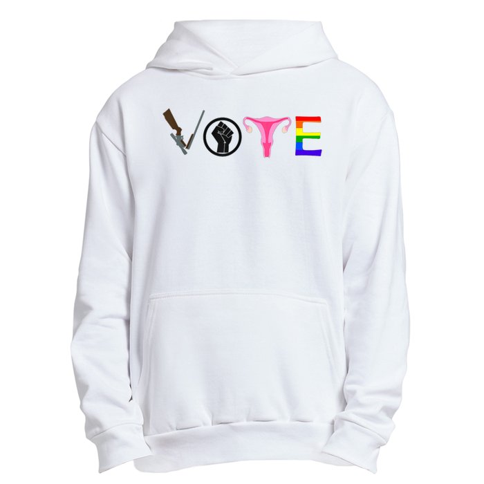 Black Lives Matter Vote LGBT Gay Rights Feminist Equality Urban Pullover Hoodie