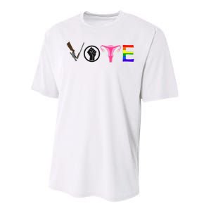 Black Lives Matter Vote LGBT Gay Rights Feminist Equality Performance Sprint T-Shirt