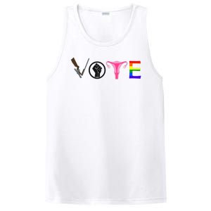 Black Lives Matter Vote LGBT Gay Rights Feminist Equality PosiCharge Competitor Tank