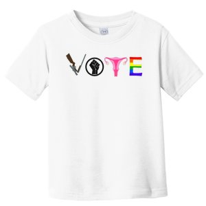 Black Lives Matter Vote LGBT Gay Rights Feminist Equality Toddler T-Shirt