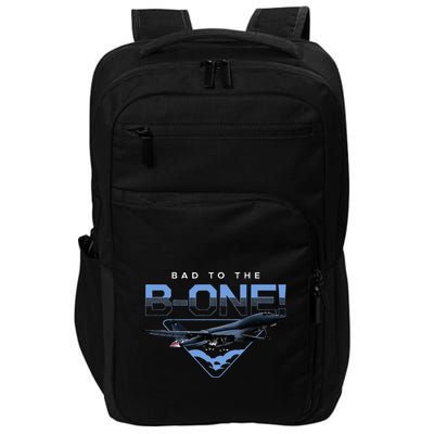 B1 Lancer Military Jet Bomber Airplane Bad To The Bone Impact Tech Backpack