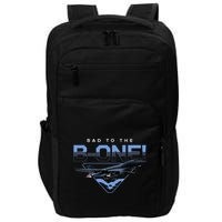 B1 Lancer Military Jet Bomber Airplane Bad To The Bone Impact Tech Backpack