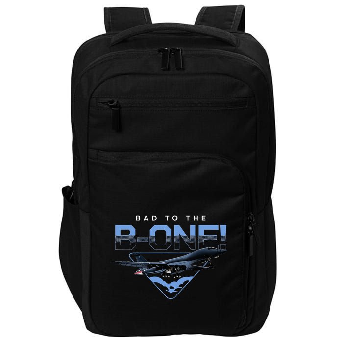 B1 Lancer Military Jet Bomber Airplane Bad To The Bone Impact Tech Backpack