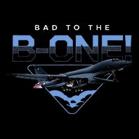 B1 Lancer Military Jet Bomber Airplane Bad To The Bone Impact Tech Backpack