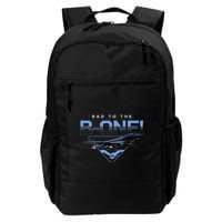 B1 Lancer Military Jet Bomber Airplane Bad To The Bone Backpack