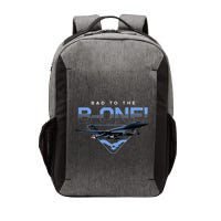 B1 Lancer Military Jet Bomber Airplane Bad To The Bone Vector Backpack