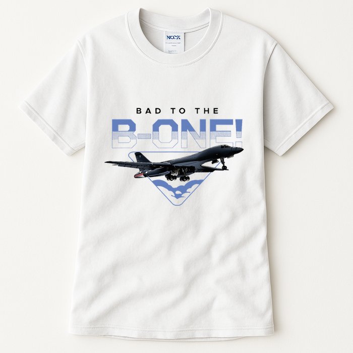 B1 Lancer Military Jet Bomber Airplane Bad To The Bone Tall T-Shirt