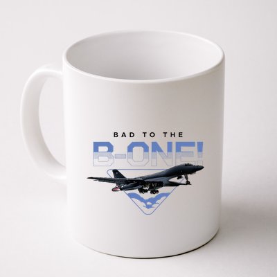 B1 Lancer Military Jet Bomber Airplane Bad To The Bone Mug