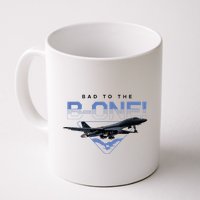 B1 Lancer Military Jet Bomber Airplane Bad To The Bone Mug