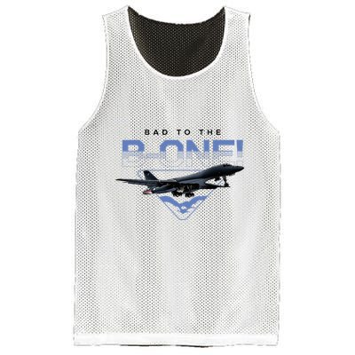 B1 Lancer Military Jet Bomber Airplane Bad To The Bone Mesh Reversible Basketball Jersey Tank
