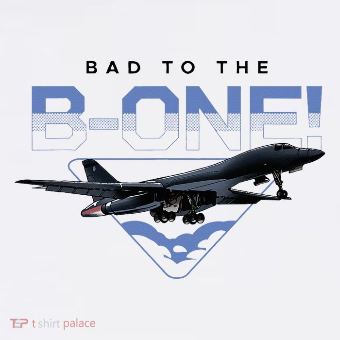B1 Lancer Military Jet Bomber Airplane Bad To The Bone Magnet