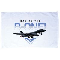 B1 Lancer Military Jet Bomber Airplane Bad To The Bone Microfiber Hand Towel