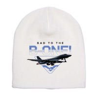 B1 Lancer Military Jet Bomber Airplane Bad To The Bone Short Acrylic Beanie