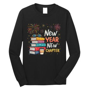 Book Lover New Year New Chapter Happy New Year 2025 Long Sleeve Shirt