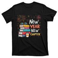 Book Lover New Year New Chapter Happy New Year 2025 T-Shirt