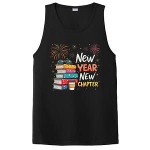 Book Lover New Year New Chapter Happy New Year 2025 PosiCharge Competitor Tank