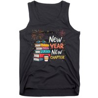 Book Lover New Year New Chapter Happy New Year 2025 Tank Top