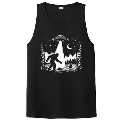 Bigfoot Loch Ness Monster & Ufo Alien Spaceship PosiCharge Competitor Tank