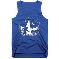 Bigfoot Loch Ness Monster & Ufo Alien Spaceship Tank Top