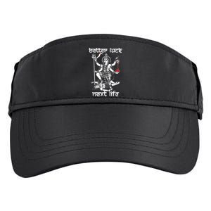 Better Luck Next Life Adult Drive Performance Visor