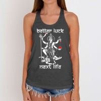 Better Luck Next Life Women's Knotted Racerback Tank