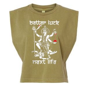 Better Luck Next Life Garment-Dyed Women's Muscle Tee