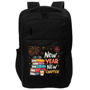 Book Lover New Year New Chapter Happy New Year 2025 Impact Tech Backpack