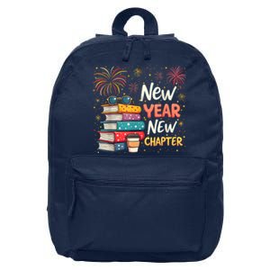 Book Lover New Year New Chapter Happy New Year 2025 16 in Basic Backpack